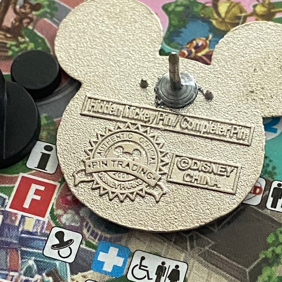 Disney parks Watermelon fruit mickey head completer hidden mickey pin 20… - Picture 3 of 3